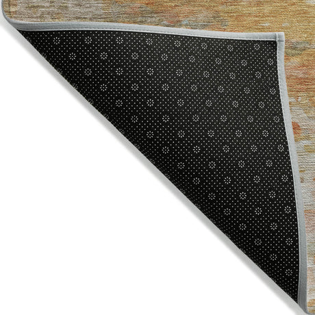 Addison Chantille ACN2034 Abstract Machine Made Transitional Khaki Rug