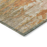 Addison Chantille ACN2034 Abstract Machine Made Transitional Khaki Rug