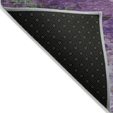Addison Chantille ACN2035 Abstract Machine Made Transitional Purple Rug