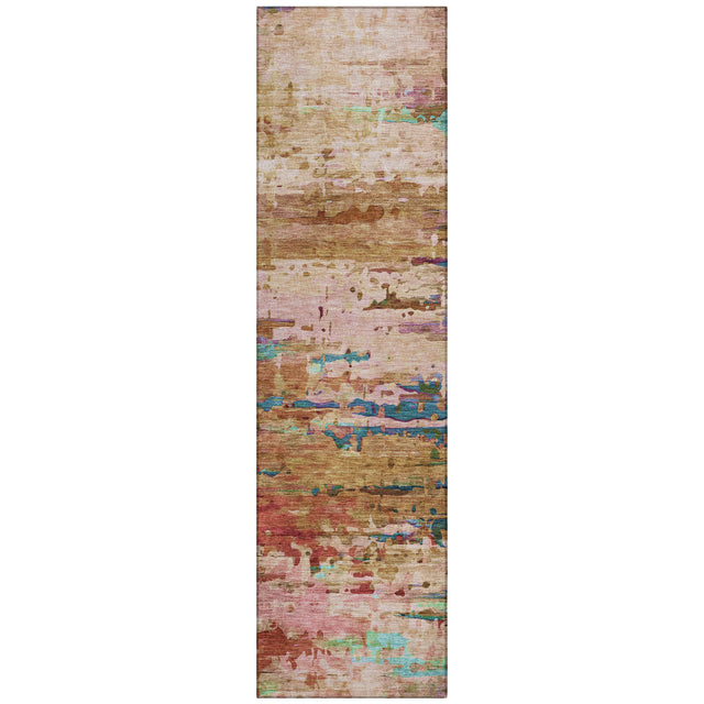 Addison Chantille ACN2035 Abstract Machine Made Transitional Sage Rug