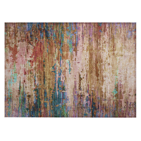 Addison Chantille ACN2035 Abstract Machine Made Transitional Sage Rug