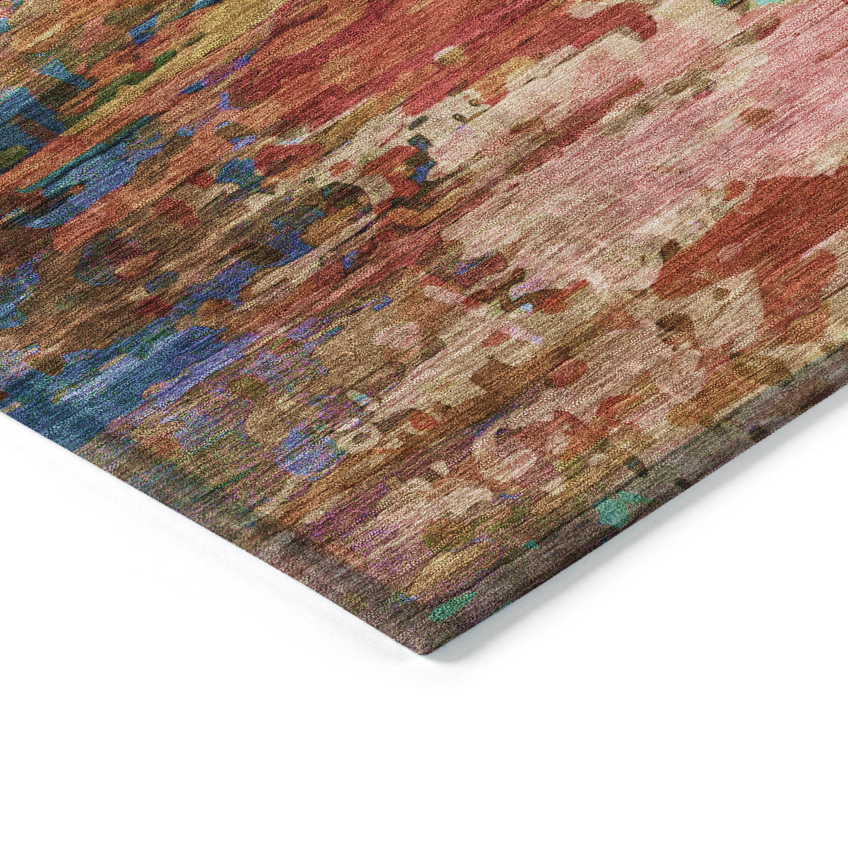 Addison Chantille ACN2035 Abstract Machine Made Transitional Sage Rug