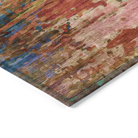 Addison Chantille ACN2035 Abstract Machine Made Transitional Sage Rug
