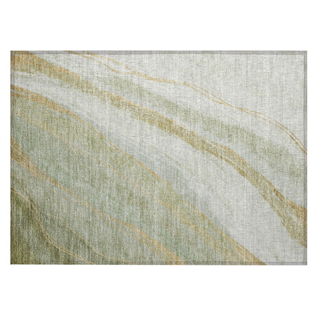 Addison Chantille ACN2036 Swirls Machine Made Transitional Sage Rug