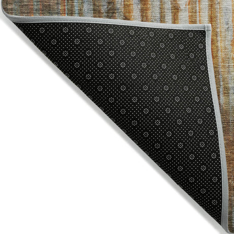 Addison Chantille ACN2038 Abstract Machine Made Transitional Paprika Rug