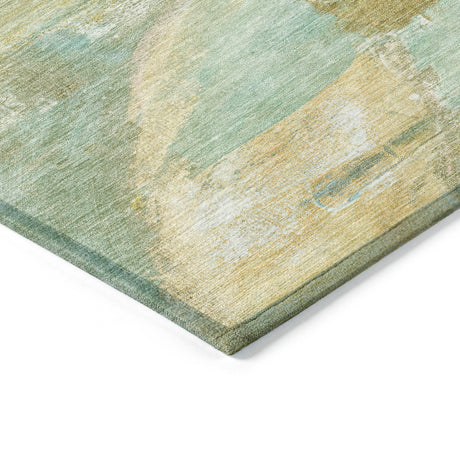Addison Chantille ACN2039 Abstract Machine Made Transitional Beige Rug
