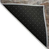 Addison Chantille ACN2039 Abstract Machine Made Transitional Brown Rug