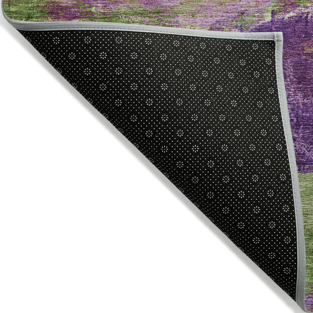 Addison Chantille ACN2040 Abstract Machine Made Transitional Purple Rug
