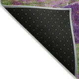 Addison Chantille ACN2040 Abstract Machine Made Transitional Purple Rug