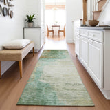Addison Chantille ACN2041 Abstract Machine Made Transitional Aloe Rug