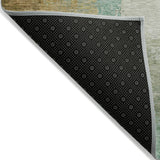 Addison Chantille ACN2041 Abstract Machine Made Transitional Aloe Rug