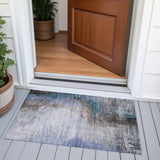 Addison Chantille ACN2041 Abstract Machine Made Transitional Brown Rug