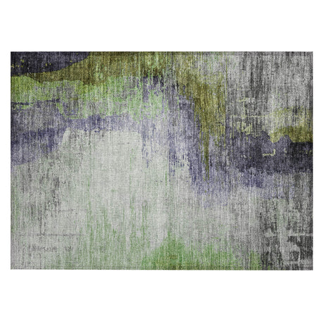 Addison Chantille ACN2041 Abstract Machine Made Transitional Plum Rug
