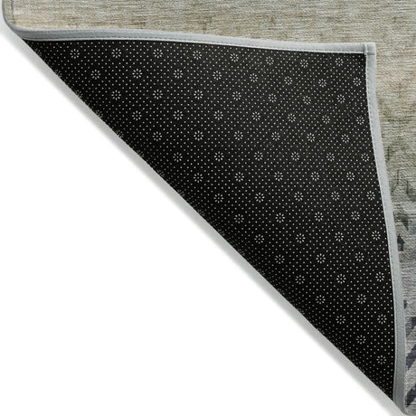 Addison Chantille ACN2042 Geometric Machine Made Transitional Gray Rug
