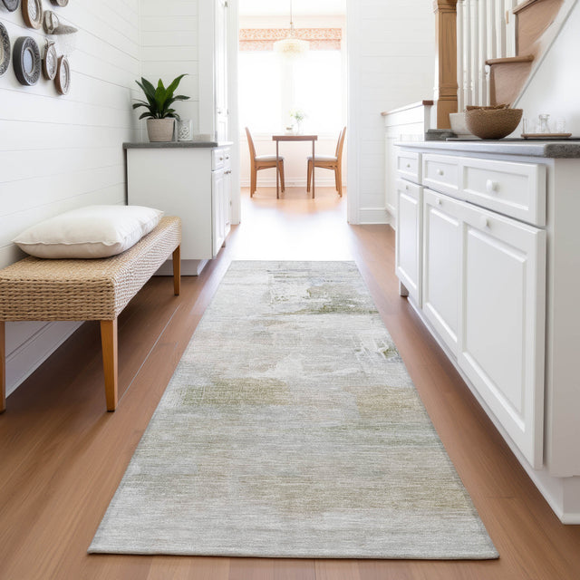 Addison Chantille ACN2044 Abstract Machine Made Transitional Linen Rug