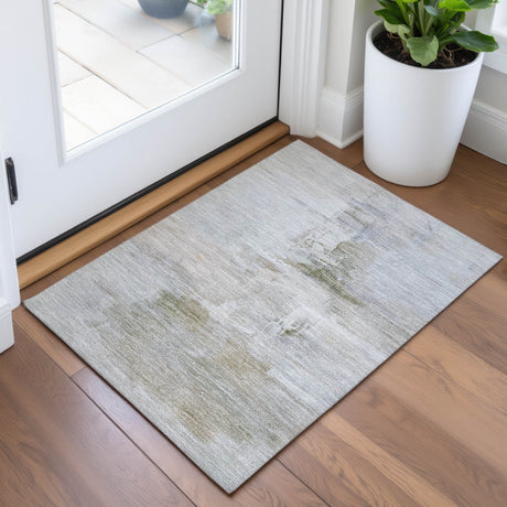 Addison Chantille ACN2044 Abstract Machine Made Transitional Linen Rug