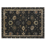 Addison Chantille ACN2045 Global Machine Made Traditional Black Rug