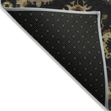 Addison Chantille ACN2045 Global Machine Made Traditional Black Rug