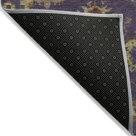 Addison Chantille ACN2045 Global Machine Made Traditional Eggplant Rug
