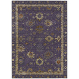 Addison Chantille ACN2045 Global Machine Made Traditional Eggplant Rug