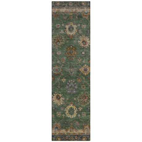 Addison Chantille ACN2045 Global Machine Made Traditional Fern Rug
