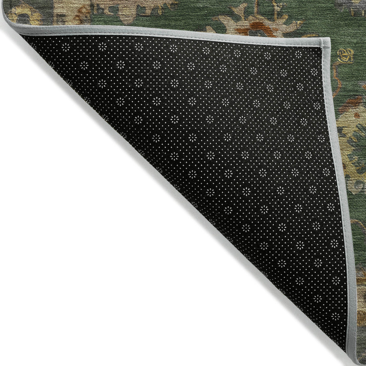 Addison Chantille ACN2045 Global Machine Made Traditional Fern Rug