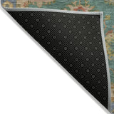 Addison Chantille ACN2045 Global Machine Made Traditional Teal Rug
