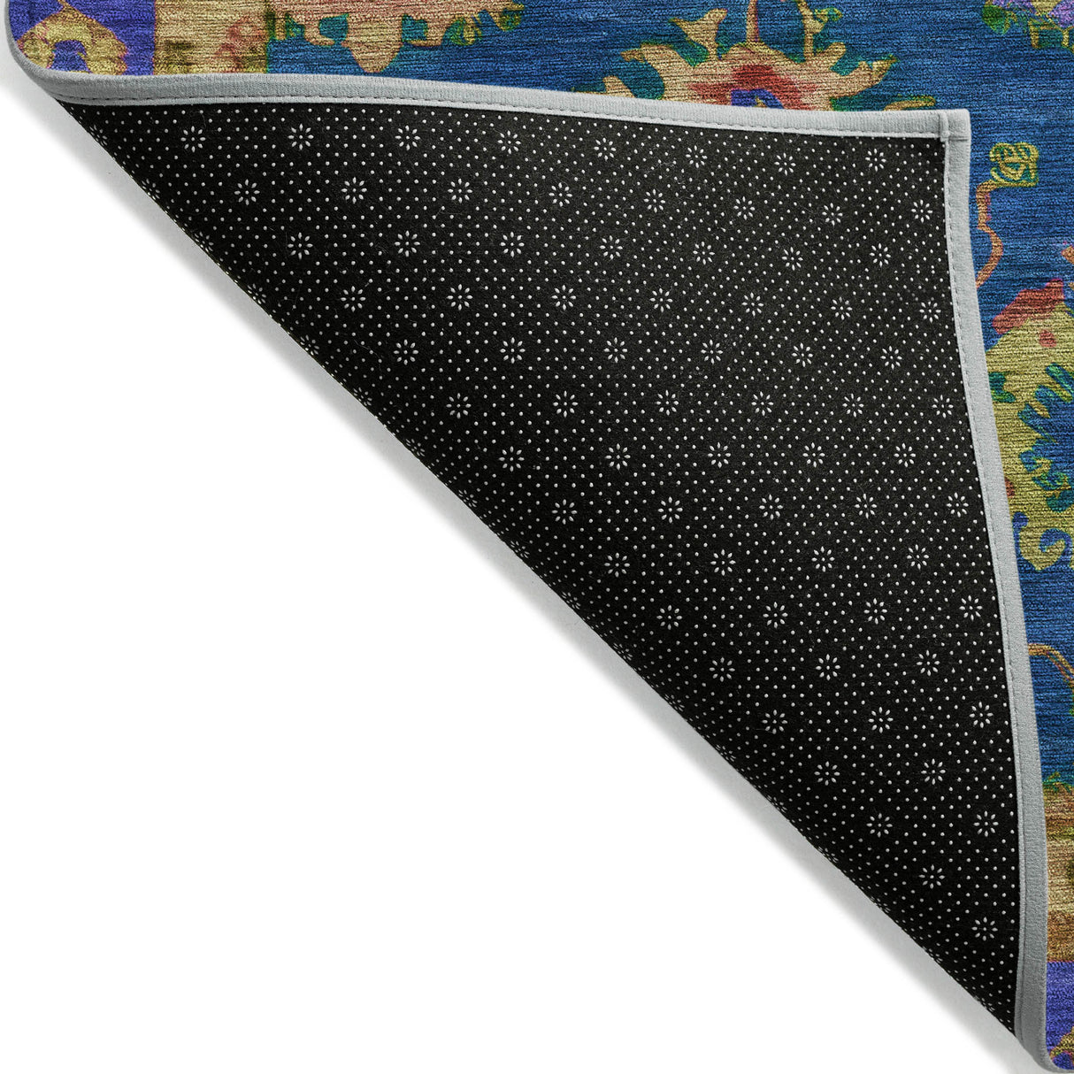 Addison Chantille ACN2046 Global Machine Made Traditional Blue Rug