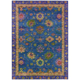 Addison Chantille ACN2046 Global Machine Made Traditional Blue Rug