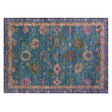 Addison Chantille ACN2046 Global Machine Made Traditional Teal Rug
