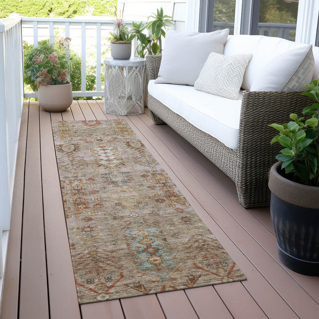 Addison Chantille ACN2047 Global Machine Made Traditional Beige Rug