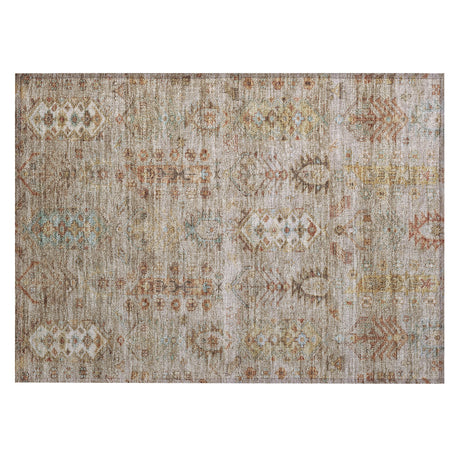 Addison Chantille ACN2047 Global Machine Made Traditional Beige Rug