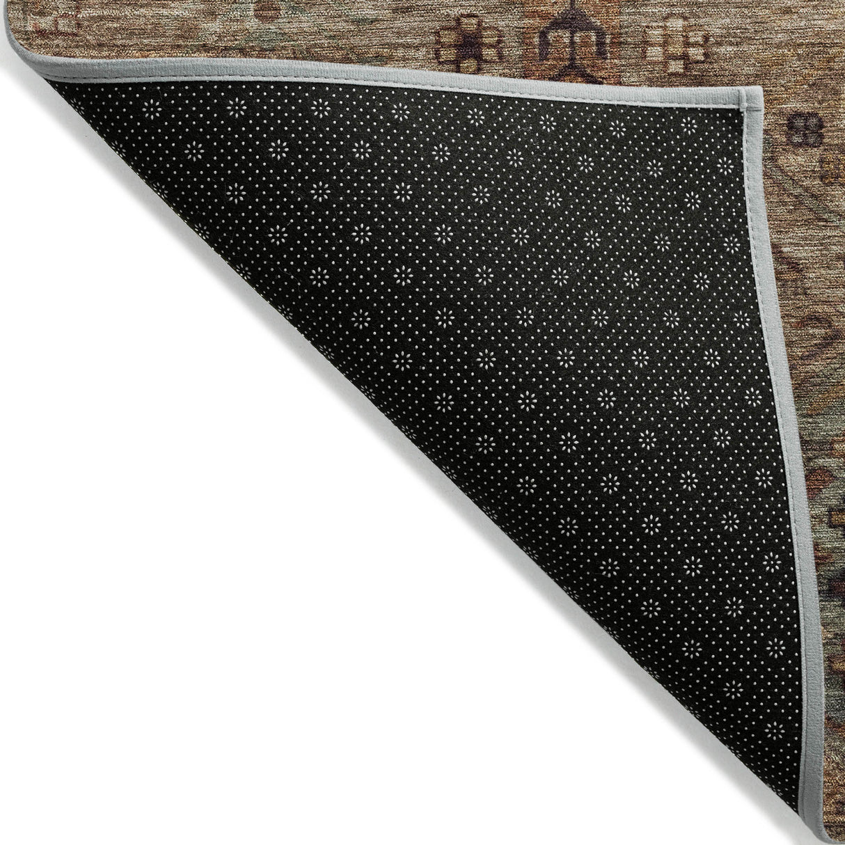 Addison Chantille ACN2047 Global Machine Made Traditional Brown Rug