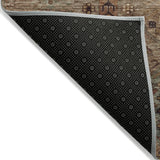 Addison Chantille ACN2047 Global Machine Made Traditional Brown Rug