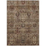 Addison Chantille ACN2047 Global Machine Made Traditional Brown Rug
