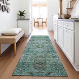 Addison Chantille ACN2047 Global Machine Made Traditional Green Rug