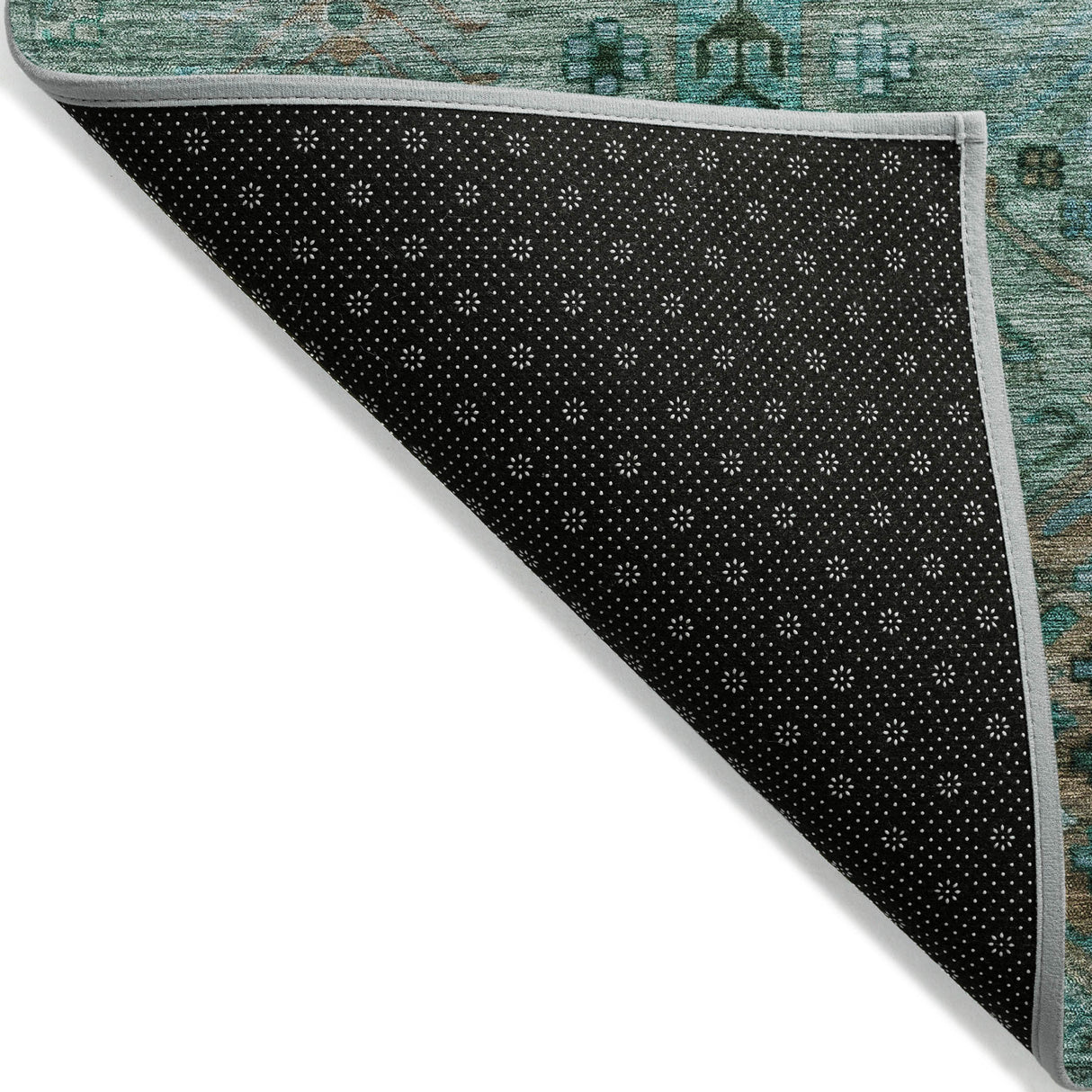 Addison Chantille ACN2047 Global Machine Made Traditional Green Rug