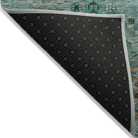 Addison Chantille ACN2047 Global Machine Made Traditional Green Rug
