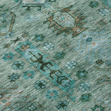 Addison Chantille ACN2047 Global Machine Made Traditional Green Rug