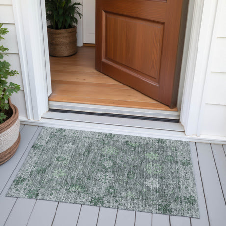 Addison Chantille ACN2051 Global Machine Made Traditional Aloe Rug
