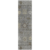 Addison Chantille ACN2051 Global Machine Made Traditional Pewter Rug