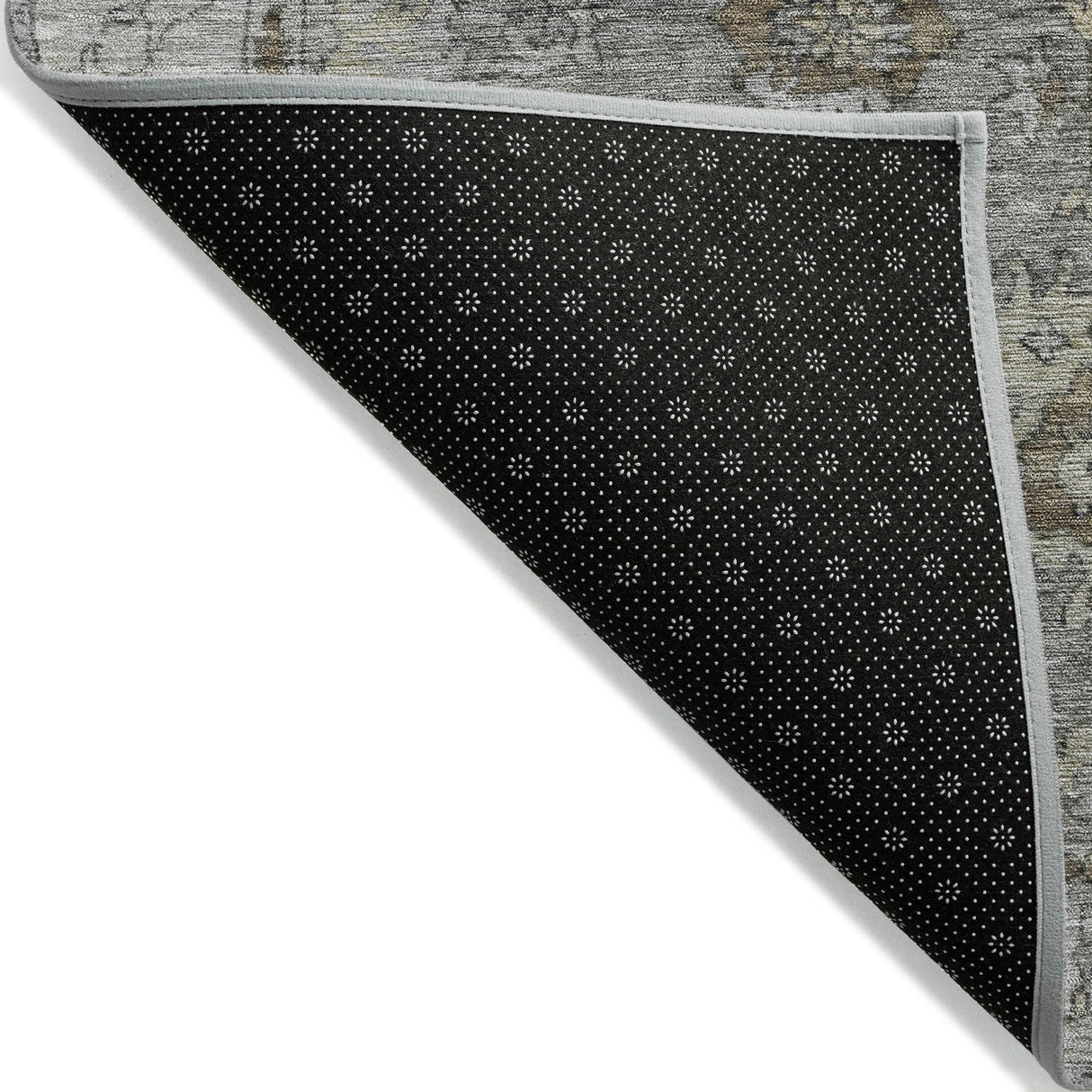 Addison Chantille ACN2051 Global Machine Made Traditional Pewter Rug