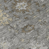 Addison Chantille ACN2051 Global Machine Made Traditional Pewter Rug