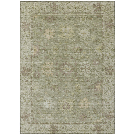 Addison Chantille ACN2051 Global Machine Made Traditional Sage Rug