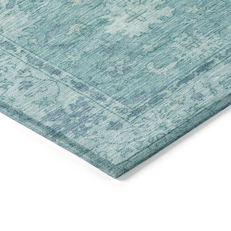 Addison Chantille ACN2051 Global Machine Made Traditional Teal Rug