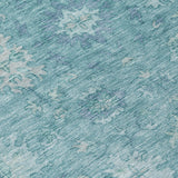 Addison Chantille ACN2051 Global Machine Made Traditional Teal Rug