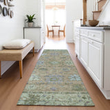 Addison Chantille ACN2052 Global Machine Made Traditional Brown Rug