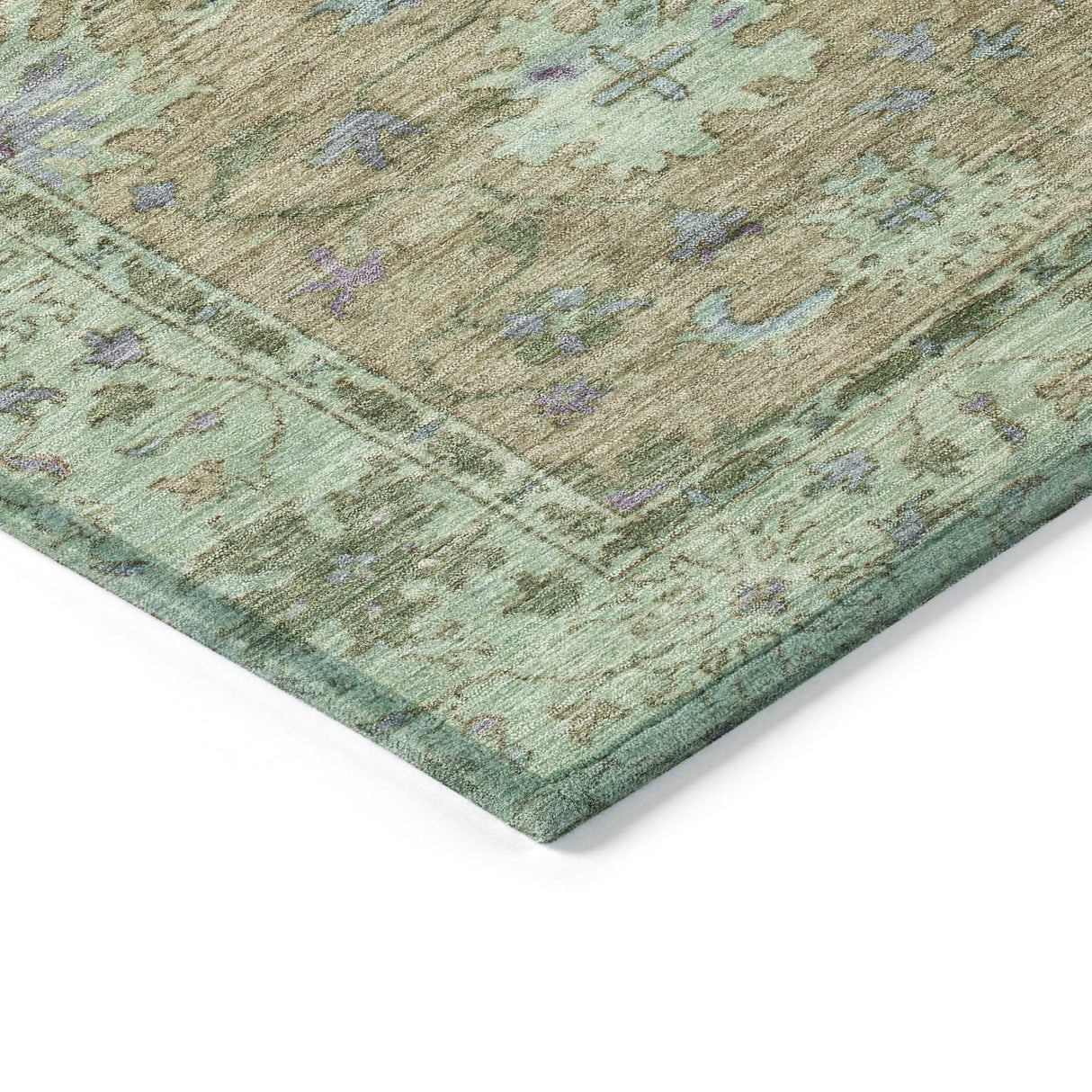 Addison Chantille ACN2052 Global Machine Made Traditional Brown Rug