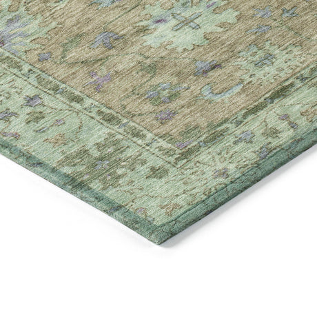 Addison Chantille ACN2052 Global Machine Made Traditional Brown Rug