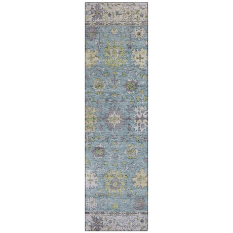 Addison Chantille ACN2052 Global Machine Made Traditional Seafoam Rug